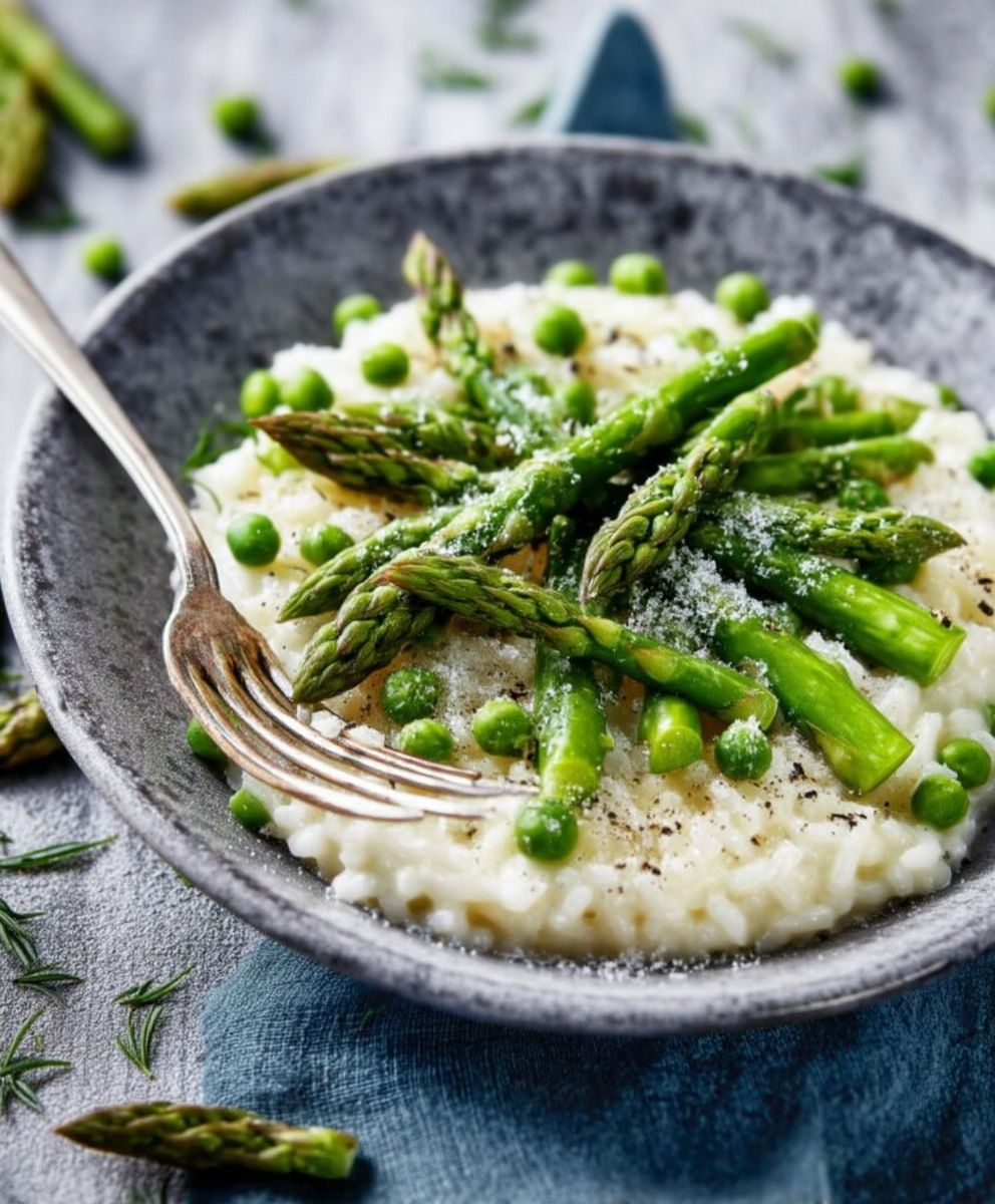 Risotto asperges facile