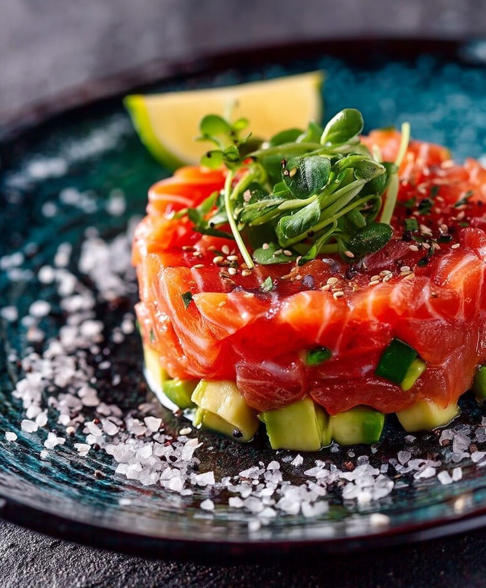 Tartare de saumon facile