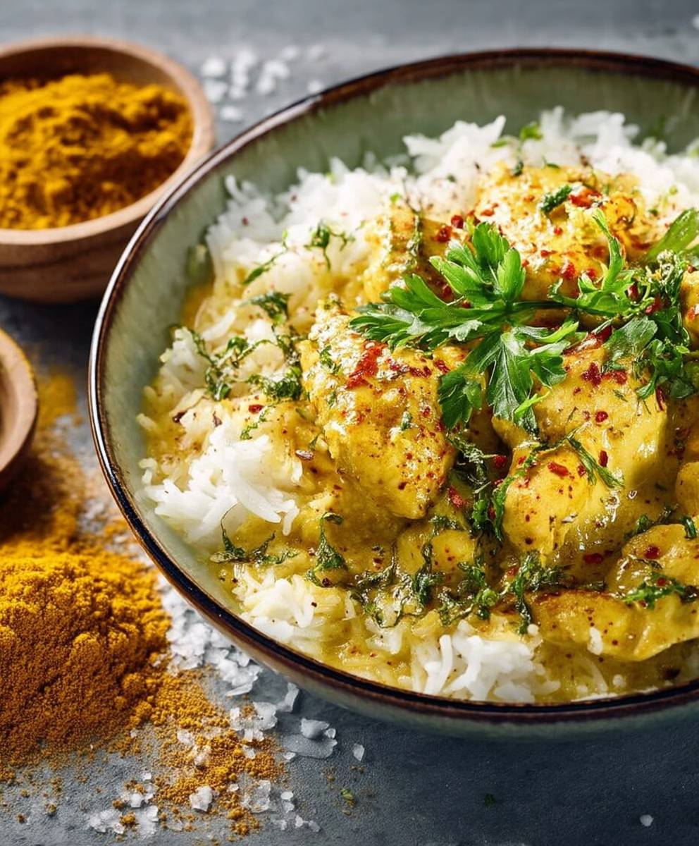 Poulet au curry facile