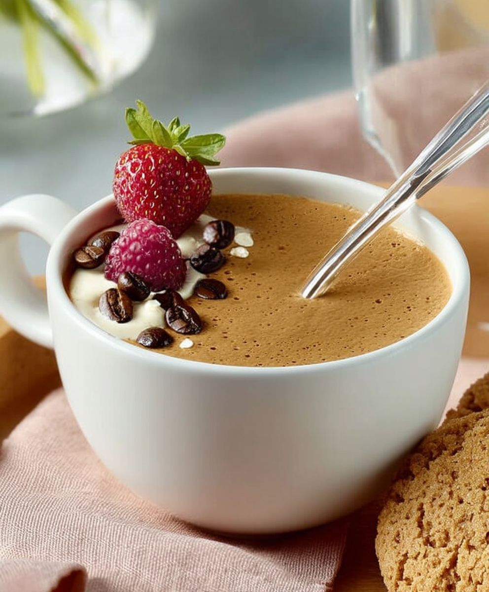 Mousse au café facile