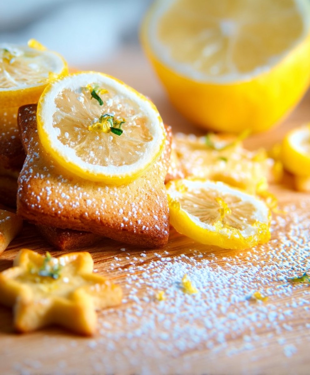 Sablés citron gingembre