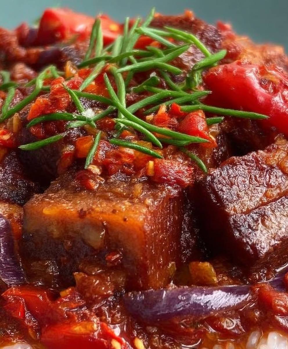 Rougail boucané réunionnais
