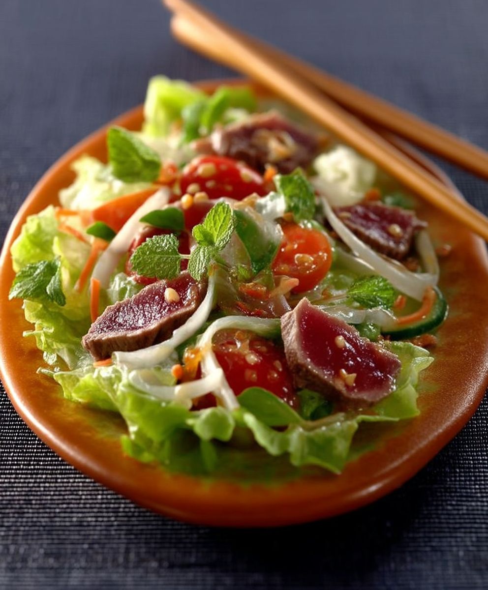 Salade thaïe parfumée