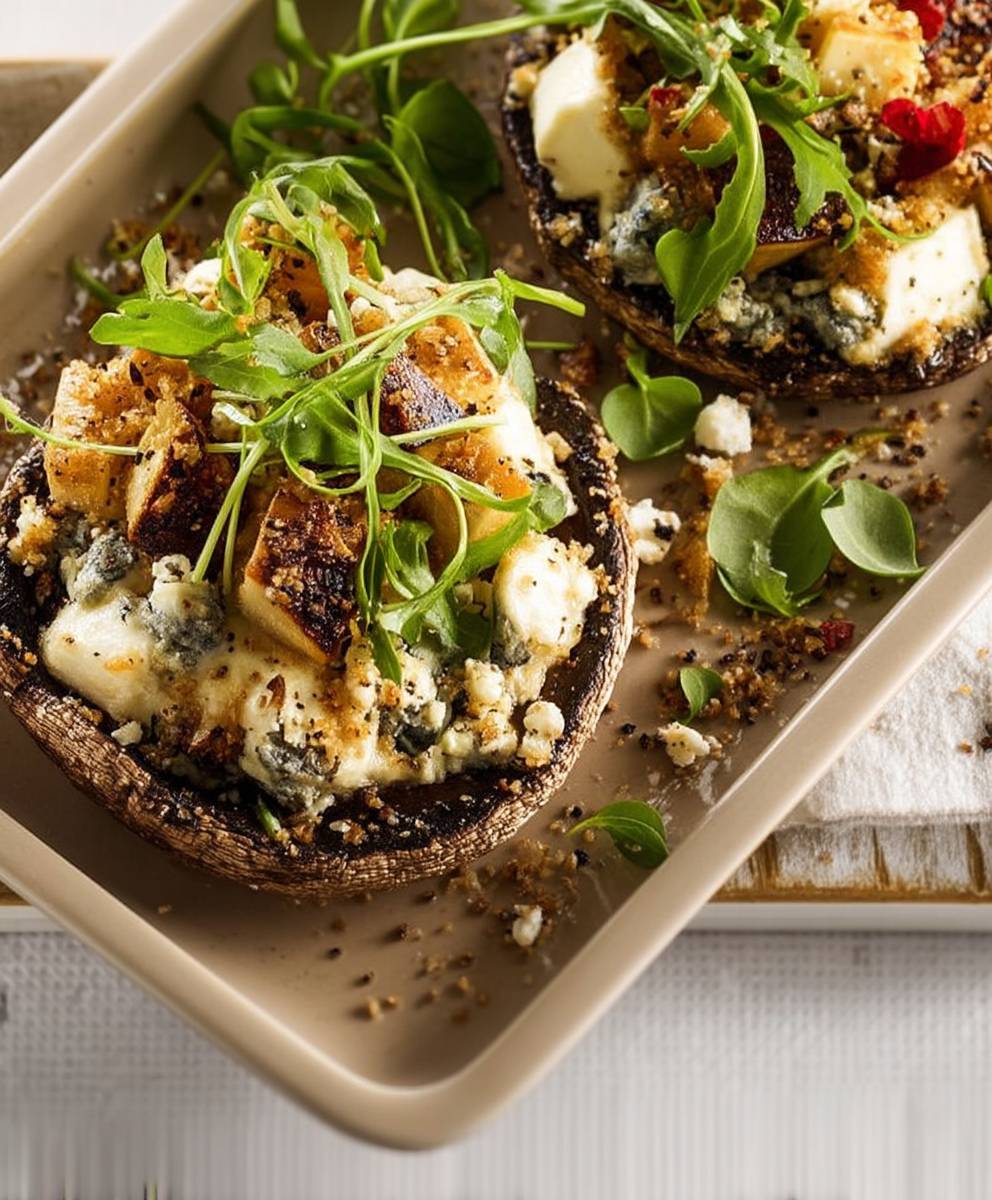 Portobello farcis facile