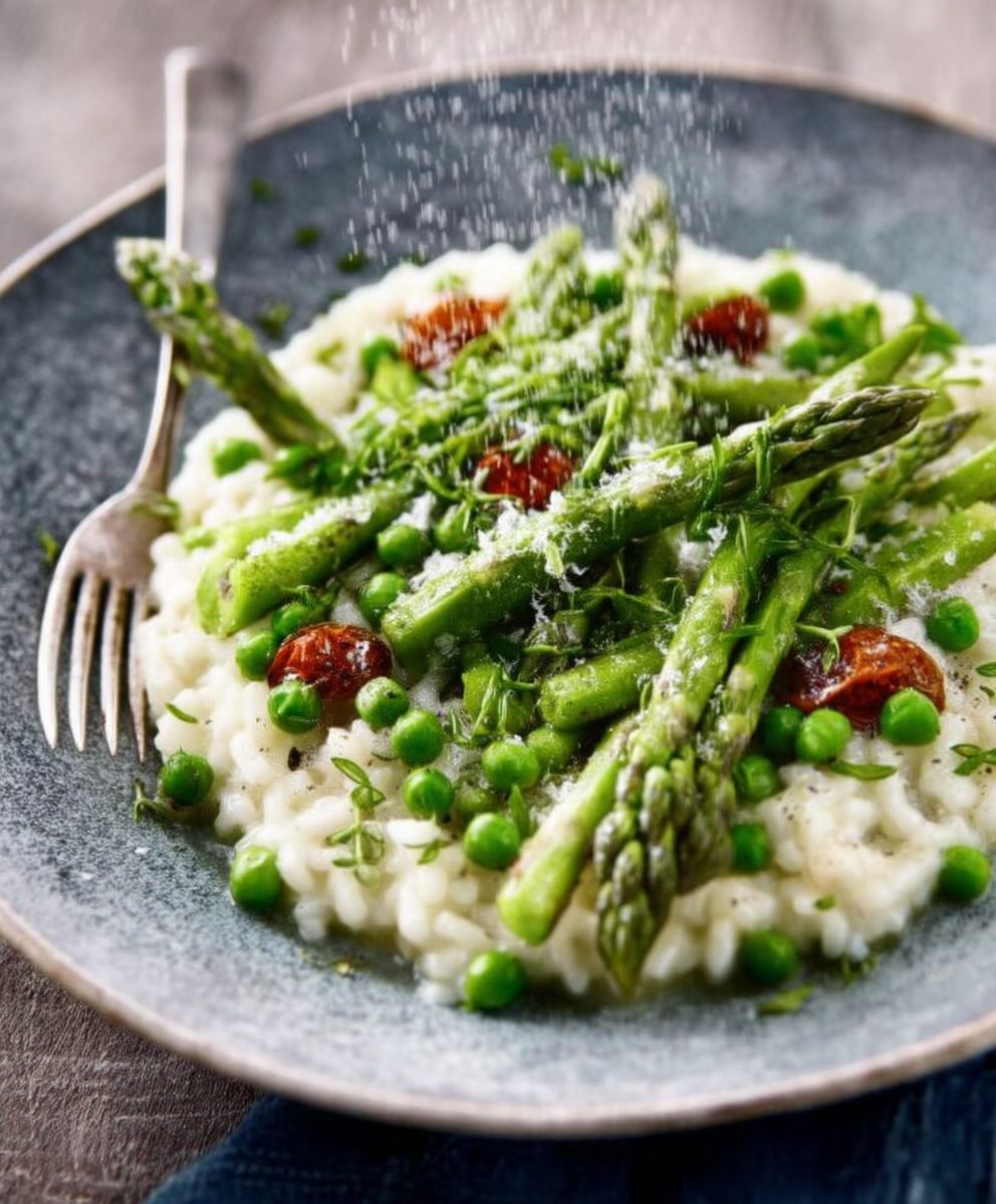 Risotto asperges facile