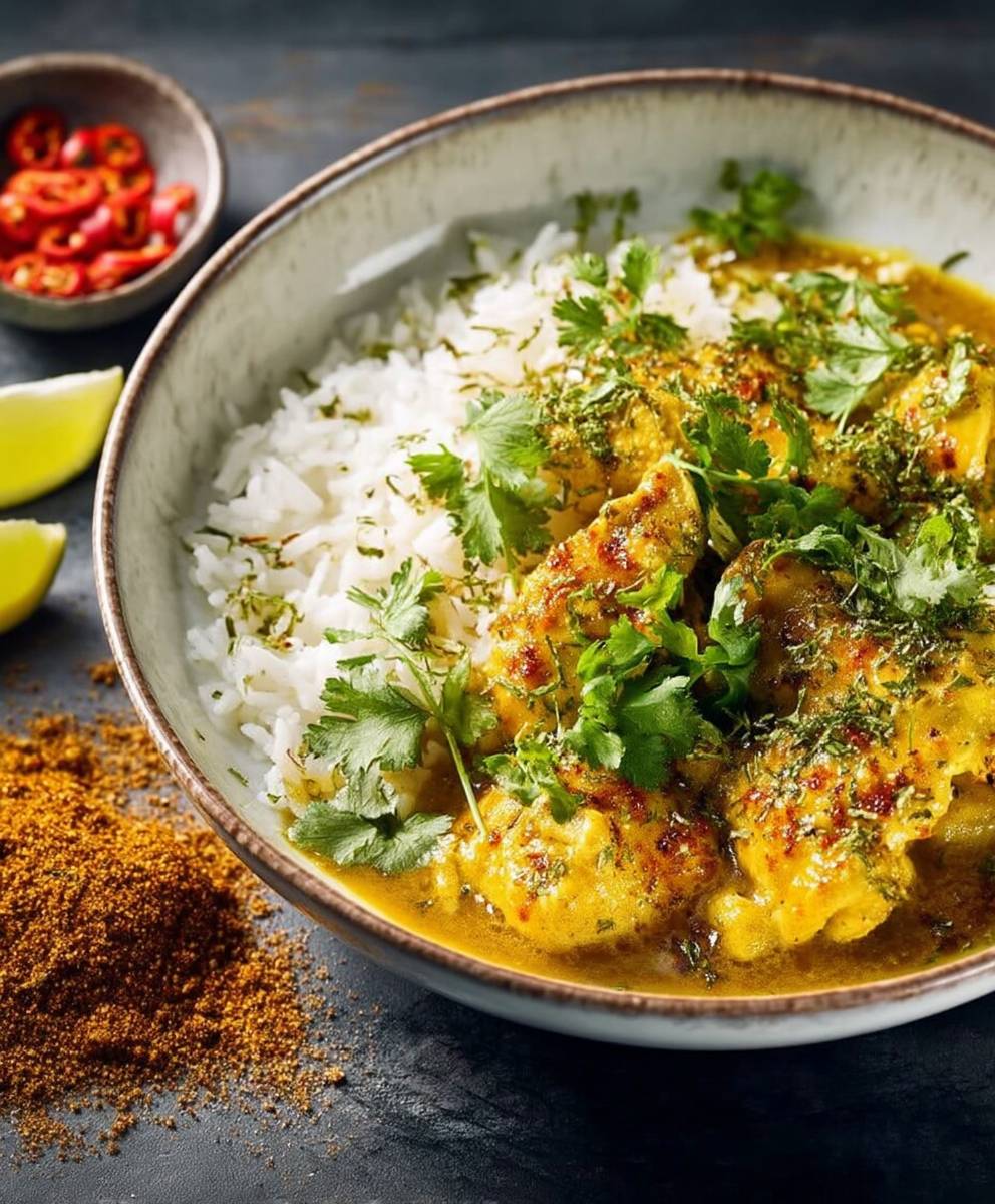Poulet au curry facile
