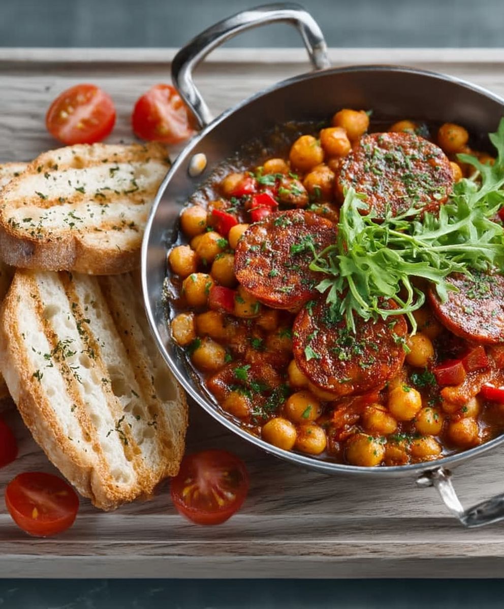 Chorizo saveurs dans votre assiette