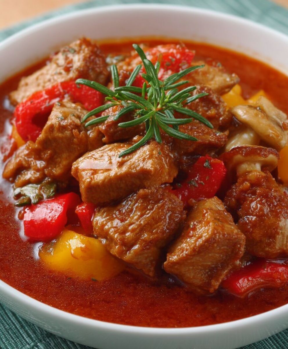 Goulasch hongrois traditionnel