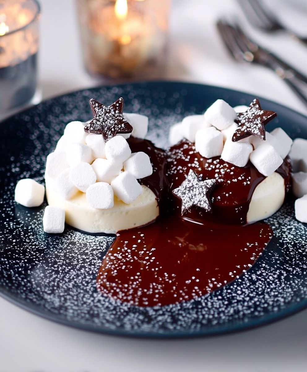 Vacherins vanille chocolat
