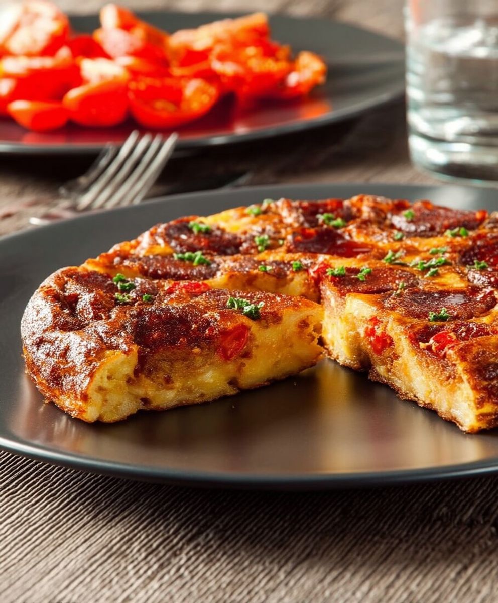 Tortilla chorizo facile