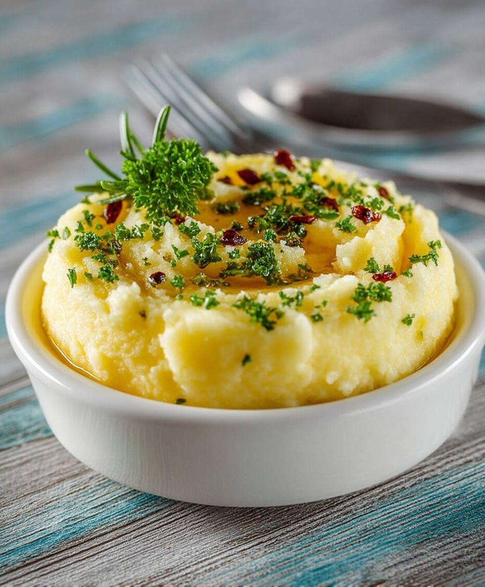 Purée fromagère facile