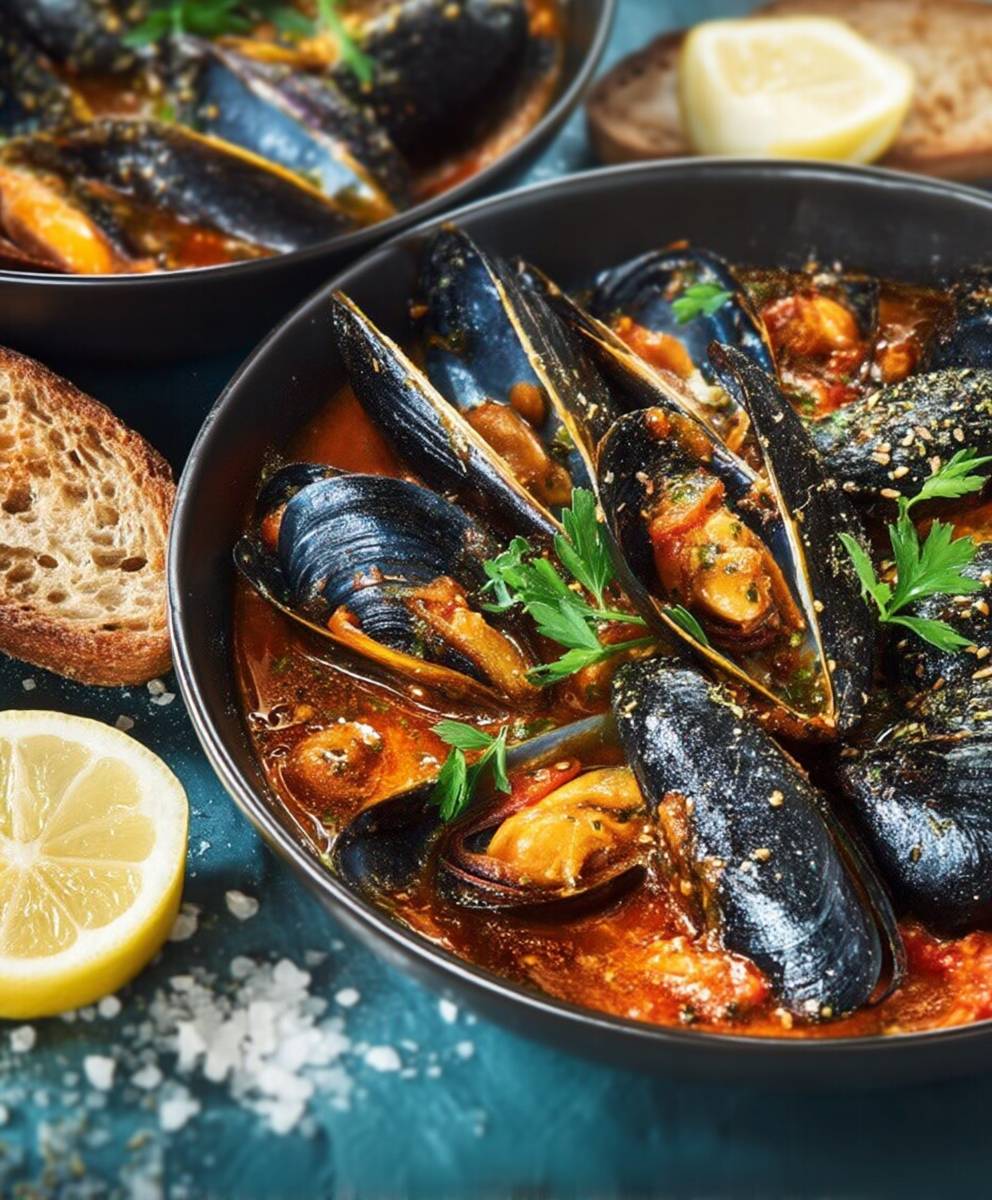 Moules à la provençale