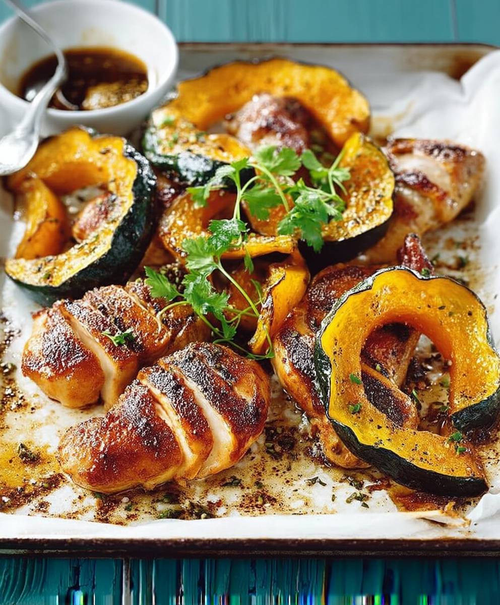 Poulet courges agrumes