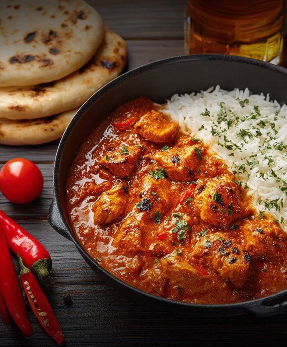 Poulet tikka masala
