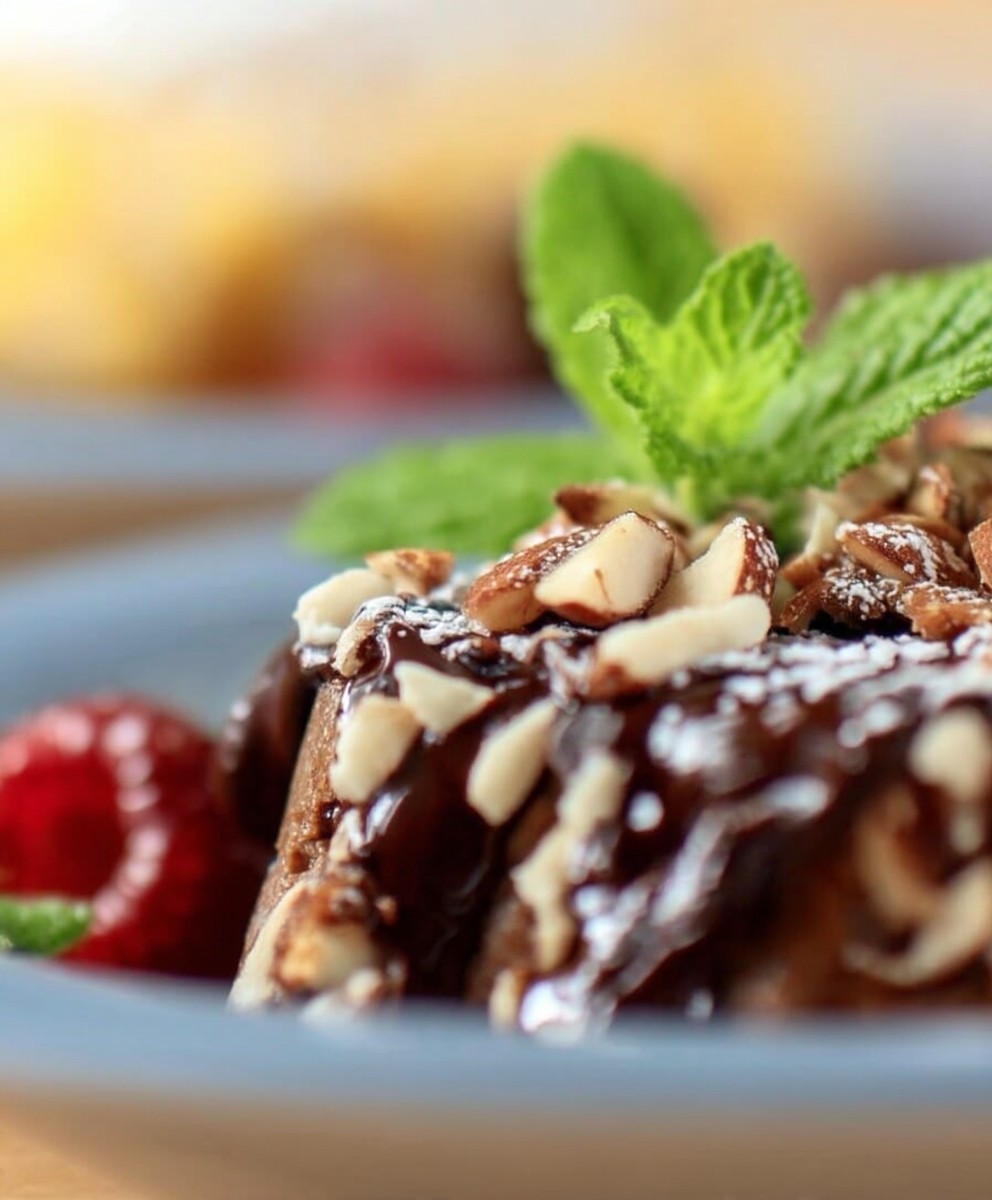 Cake chocolat fondant amandes