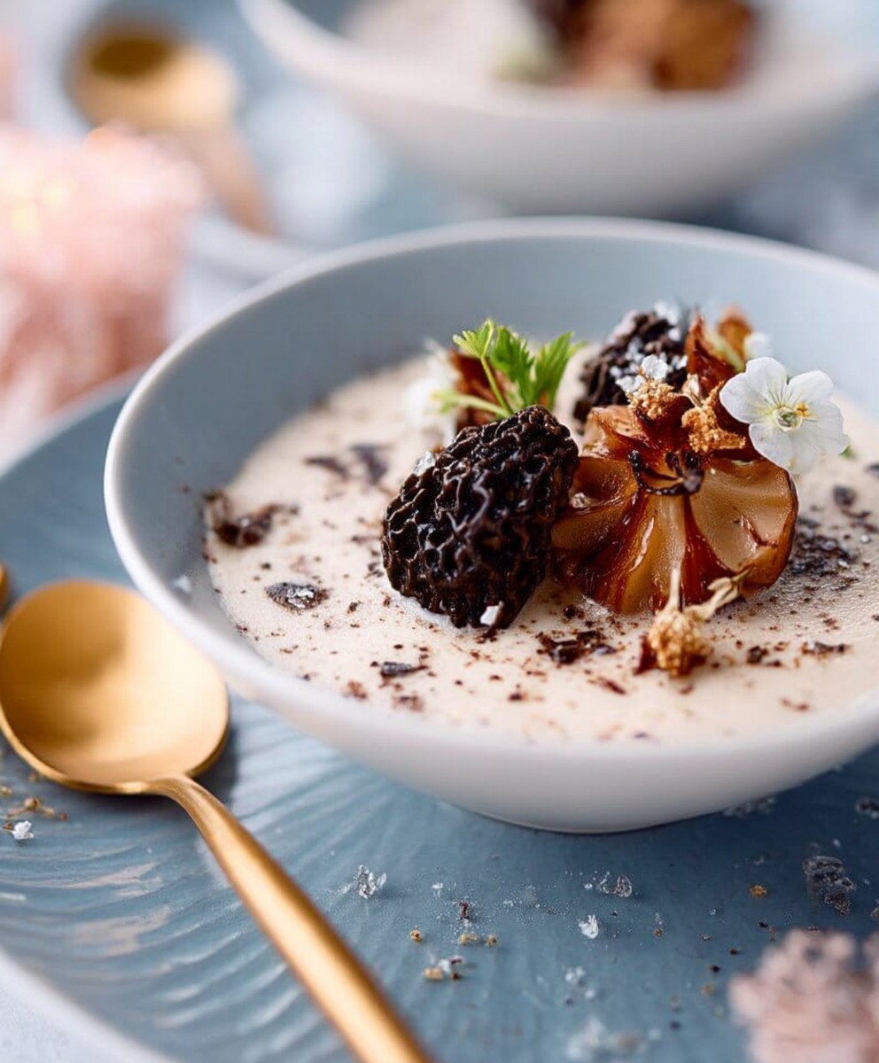 Crème de morilles