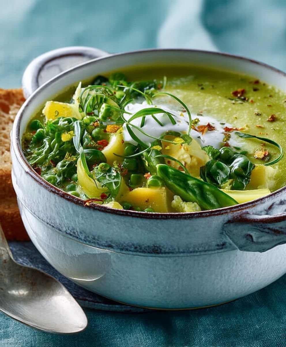 Soupe verte facile