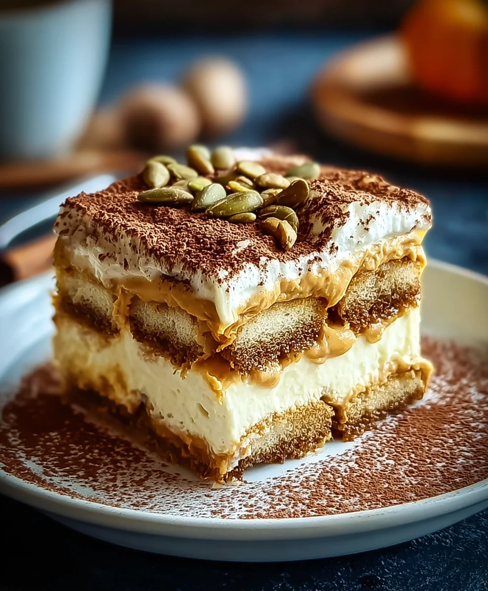 Tiramisu Potiron Chai : Douceur d'Automne Réconfortante