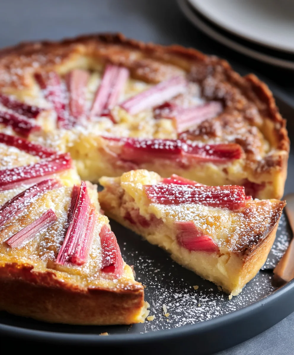 Clafoutis Rhubarbe: La Recette Exquise que Vous Adorerez!
