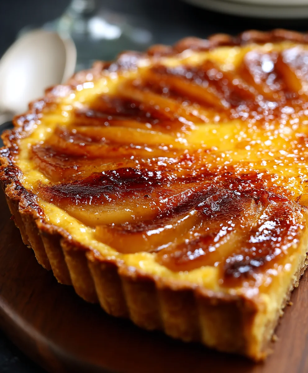 Tarte aux Pommes Crème Brûlée : La Recette Gourmande
