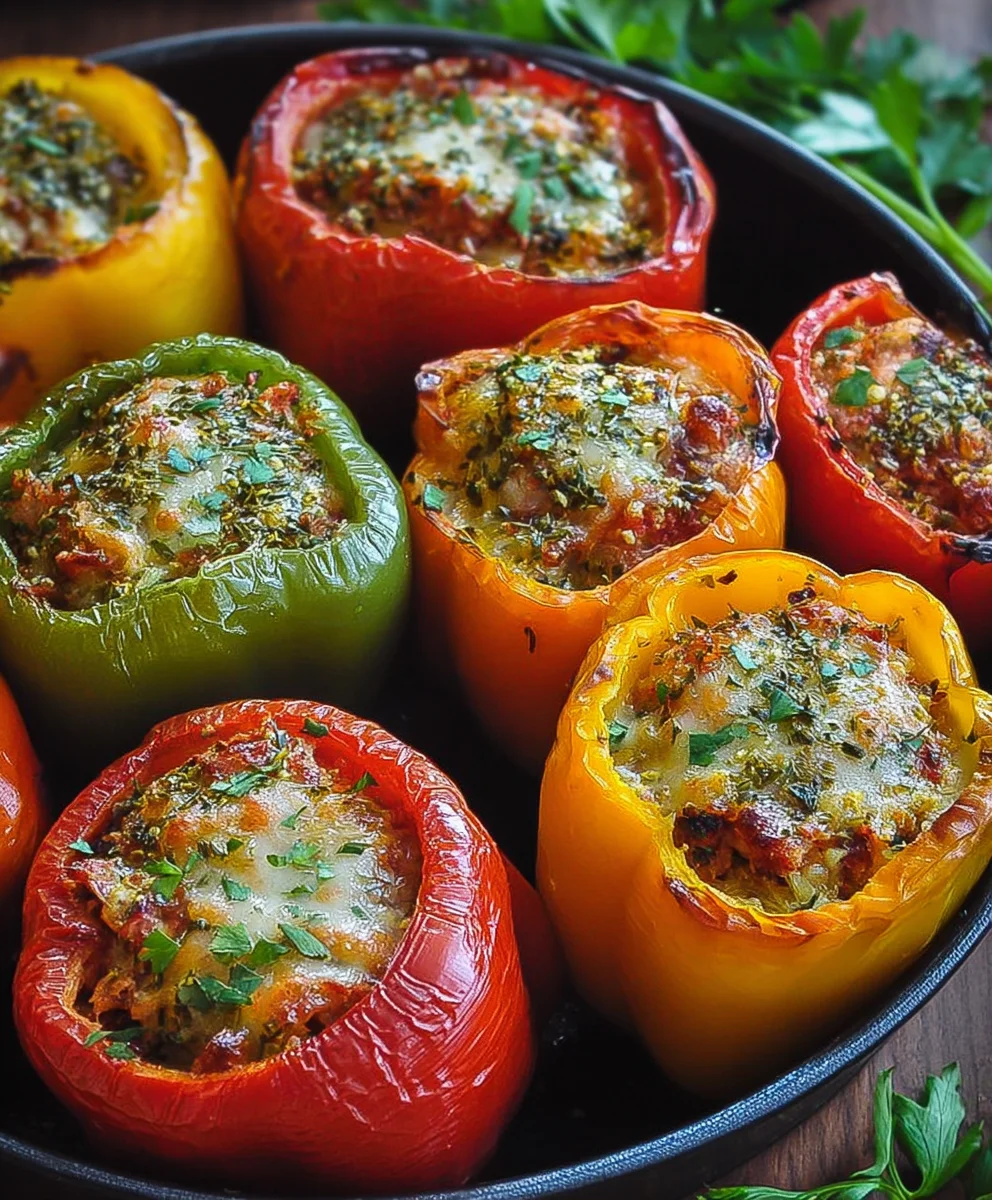 Poivrons Farcis Faciles : La recette gourmande et rapide !