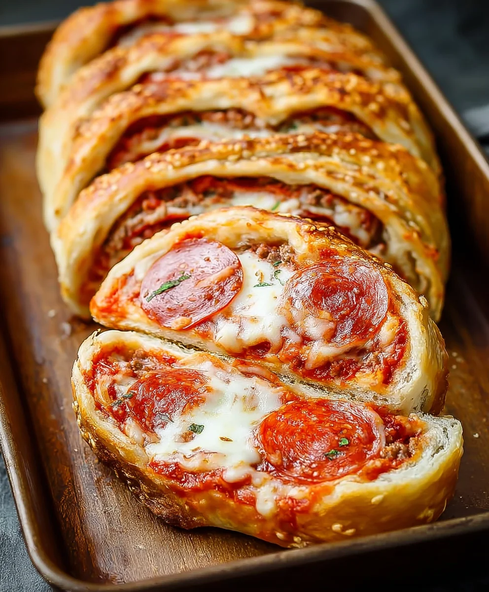 Stromboli Bœuf Pepperoni Fromagé : La Recette Irrésistible