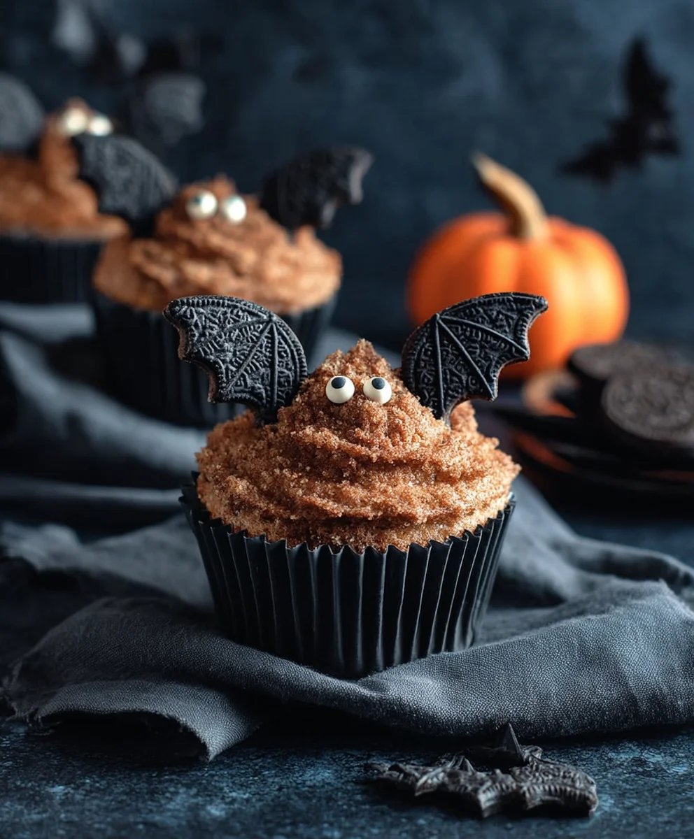 Muffins Pipistrello Halloween : Recette Facile et Délicieuse
