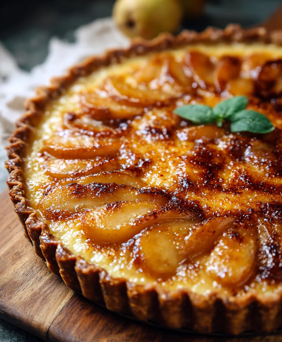 Tarte Pommes Crème Brûlée: Gourmandise Crémeuse Facile