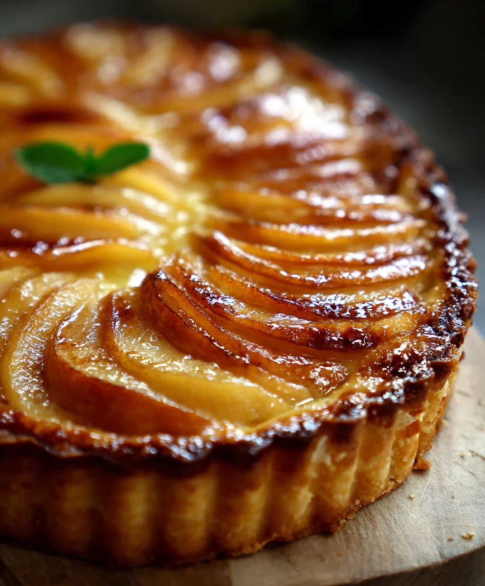 Tarte Pommes Crème Brûlée: Gourmandise Crémeuse Facile
