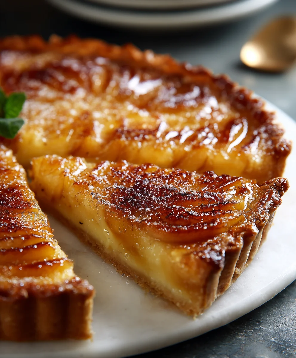 Tarte Pommes Crème Brûlée : Recette Facile & Gourmande