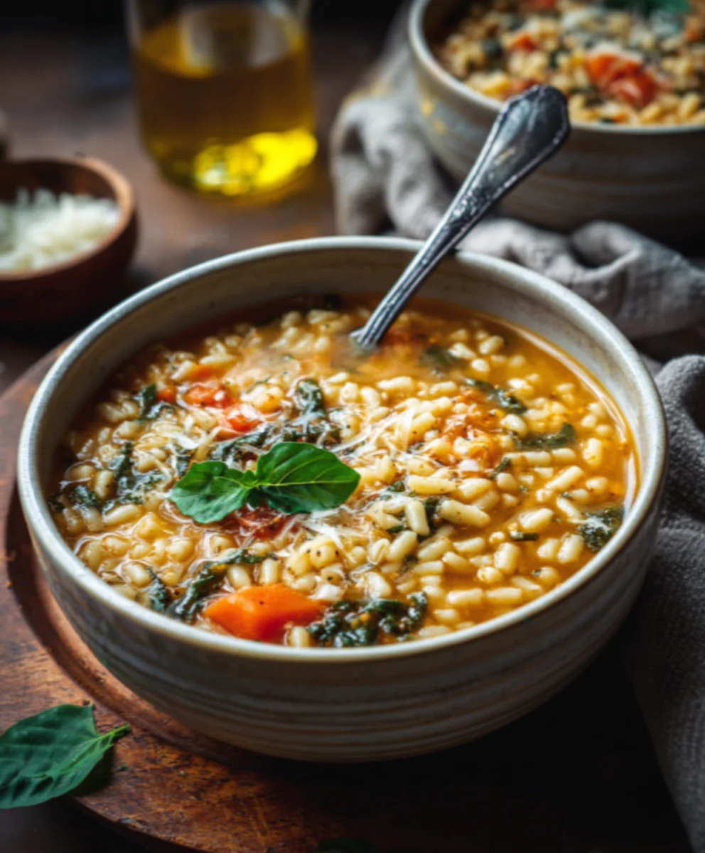 Soupe Italienne Réconfortante au Petit Pâtes: Recette Facile