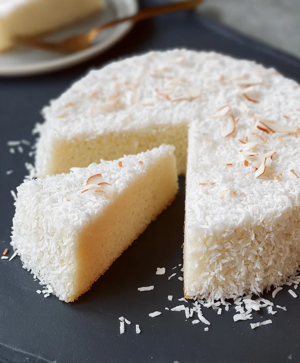 Gâteau fondant noix de coco : recette facile et irrésistible