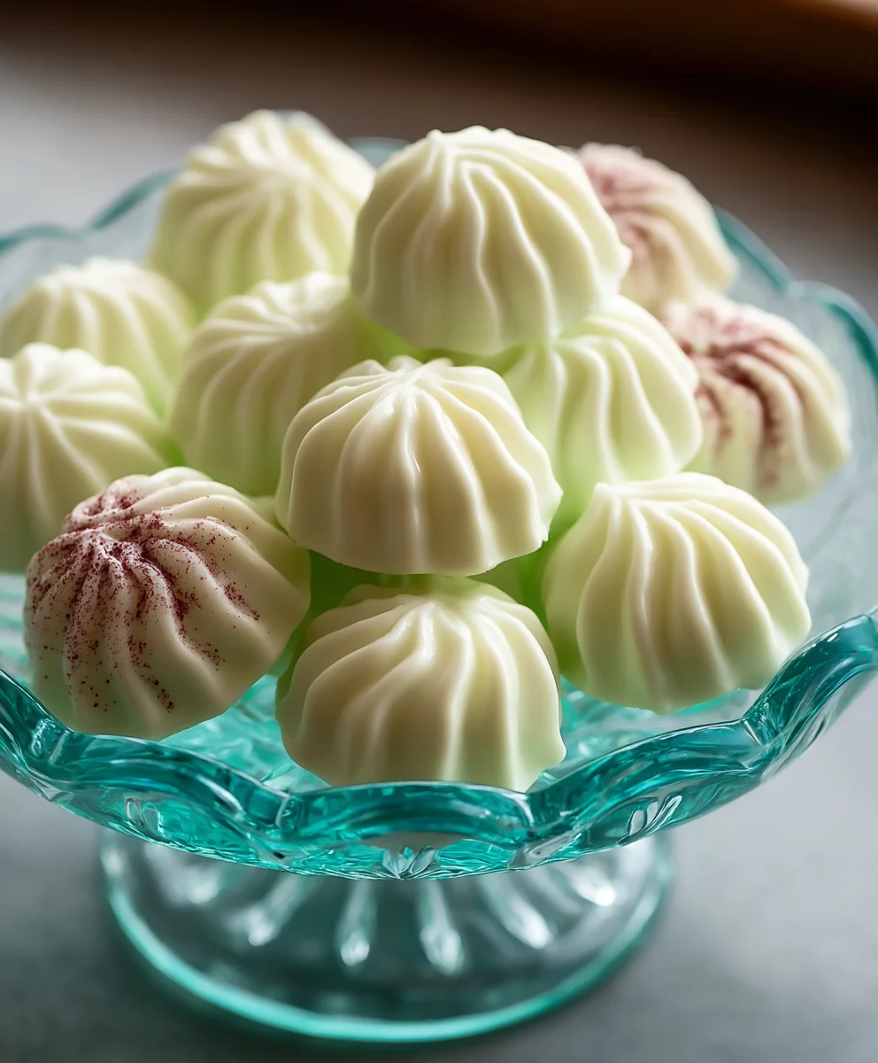 Mints à la Cream Cheese: Douceur Rafraîchissante