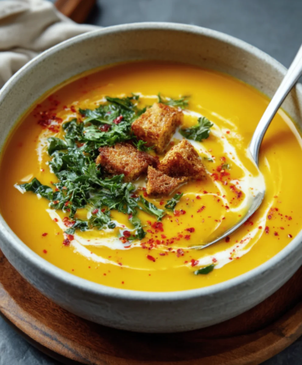 Soupe Curcuma Doré : Réconfort & Soin
