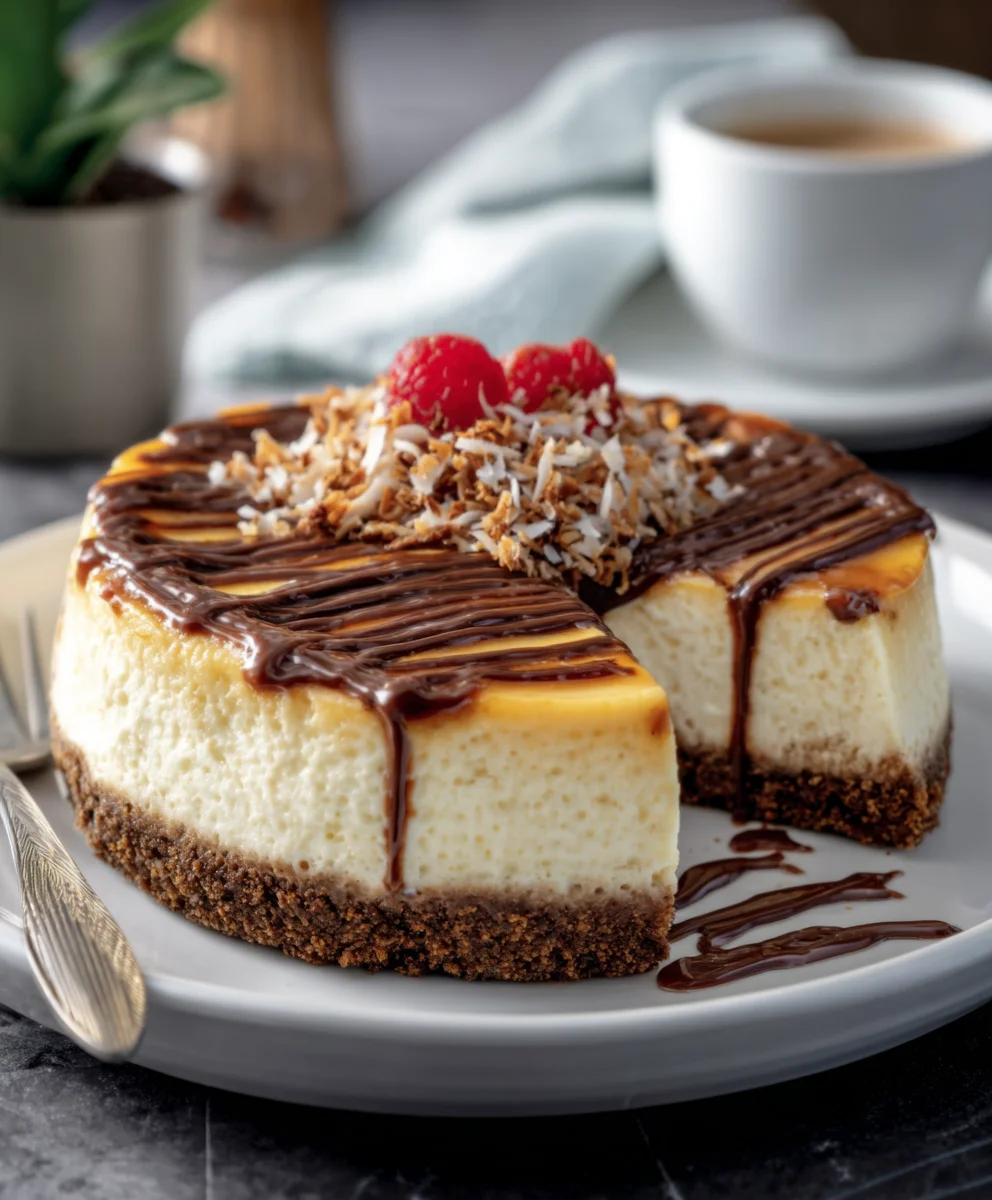 Gâteau au fromage Samoa : Recette facile et gourmande