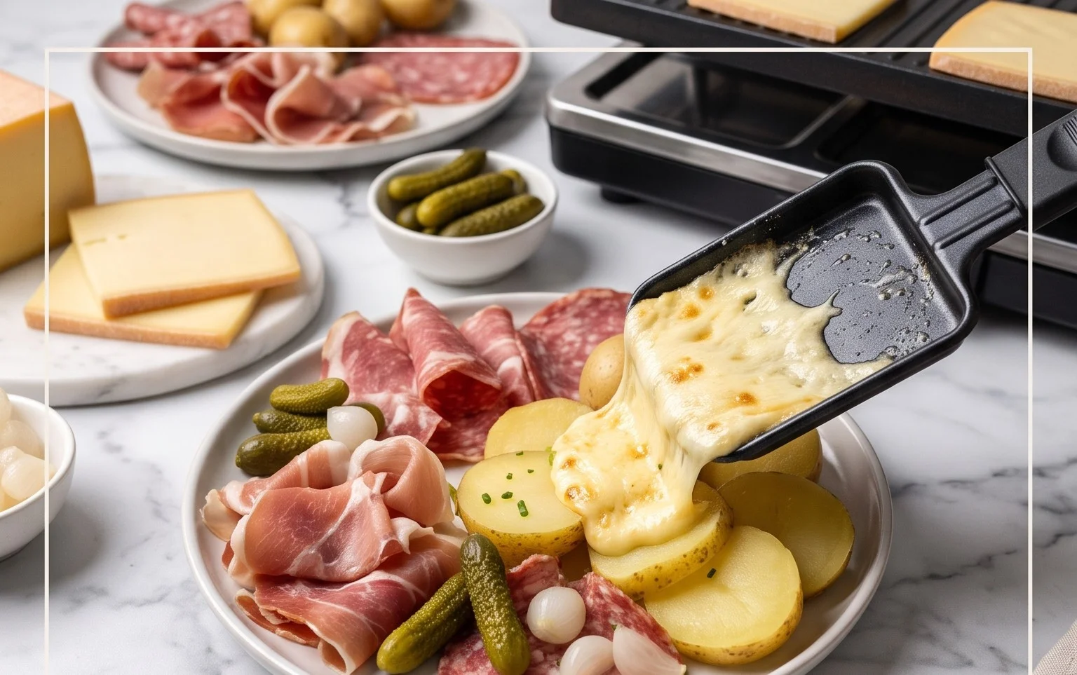 Trend Raclette: Zutaten, Tipps und praktische Einkaufsliste