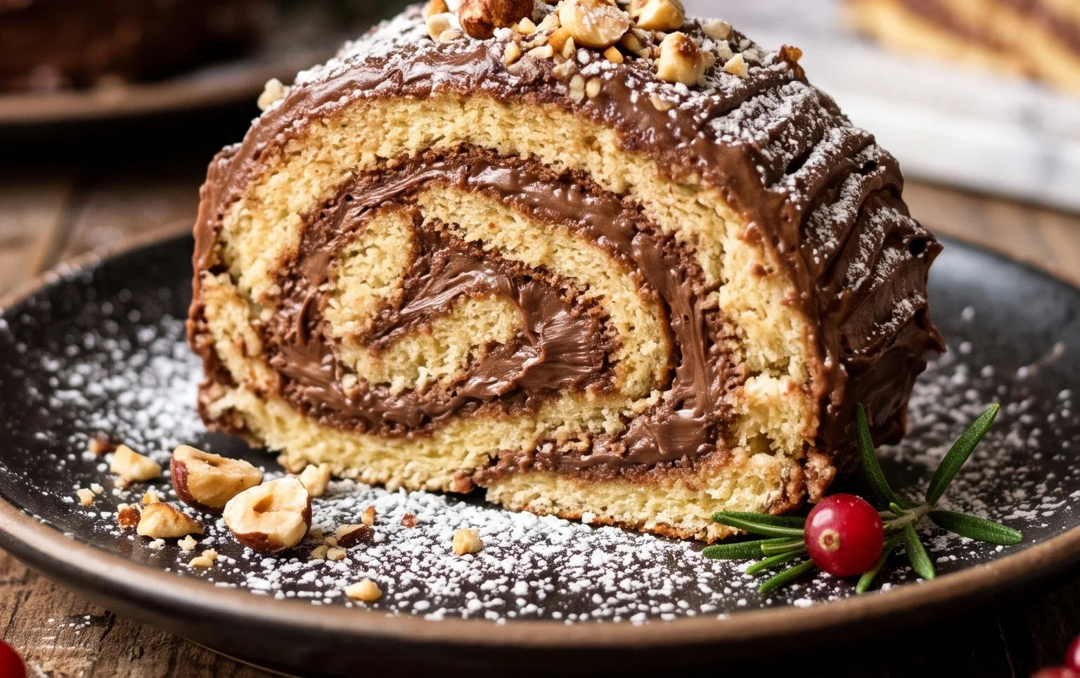 Bûche de Noël au Nutella®